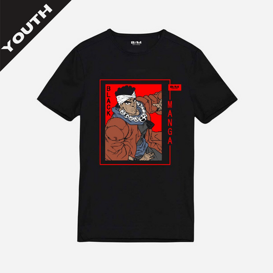 BM AV RED TEE YOUTH