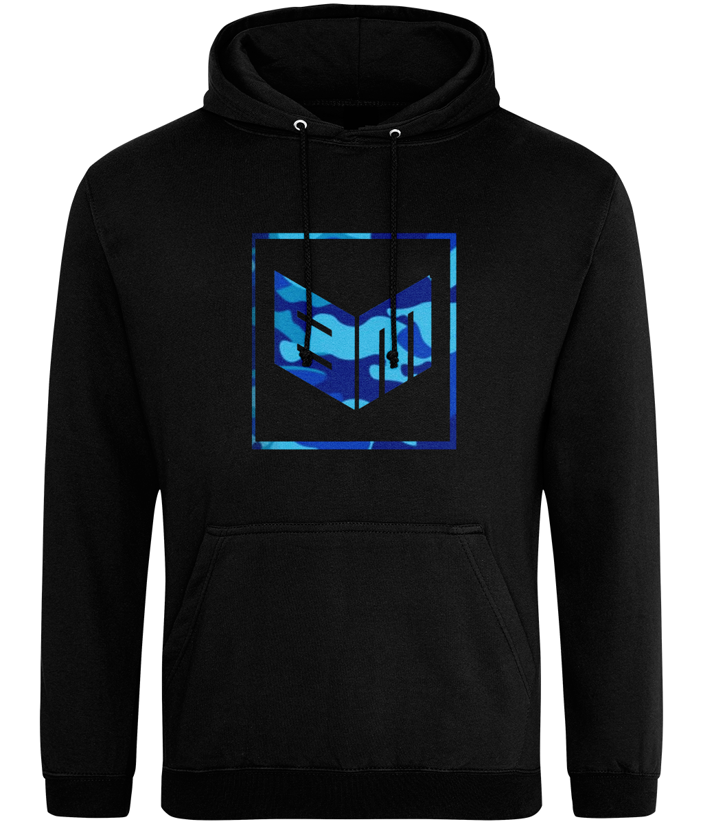 BLUE BM CAMO - HOODIE